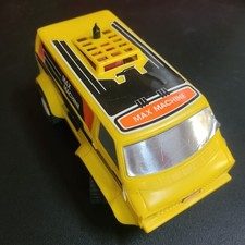 Vintage 70s Schaper Max Machine Van Toy Truck Made In USA Untested No Remote