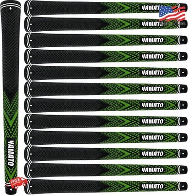 Yamato Golf Grips 13 Pack Midsize Blue Green Red White All-Weather