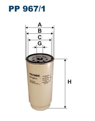 Filtron Kraftstofffilter PP 967/1 FüR-image