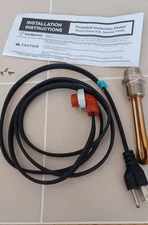 Heavy Duty Block Heater Zerostart #350043 1000 W/120V Detroit Diesel 8.2L T4449