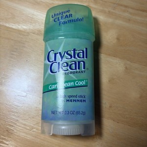 CRYSTAL CLEAN Deodorant Caribbean Cool Lady Speed Stick by Mennen 2.3 oz