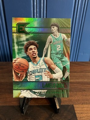 2021-22 Panini Chronicles - Essentials Green LaMelo Ball #309 Hornets