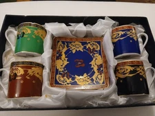 Espresso Cups & Saucers Set by Bijoux Terner Home