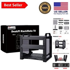 Compact 4U Mini Server Rack - 10 Inch Wide for Network Audio Equipment