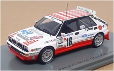 Spark 1/43 Scale S9026 - Lancia Delta EVO Winner Grp N Rally Monte Carlo 1993