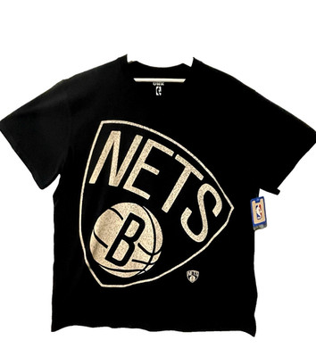 NBA Licensed UNK Apparel Brooklyn Nets Basketball Short Sleeve T- Shirt Men's 2x
