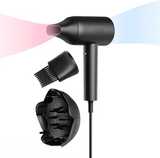 Diffuser Hair Dryer Blow Dryer - 300 Million Ionic Hairdryer with Diffuser & Com