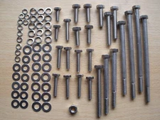 RANGE ROVER V8 1986 -1992 TIMING COVER + water pump BOLTS STAINLESS STEEL KIT