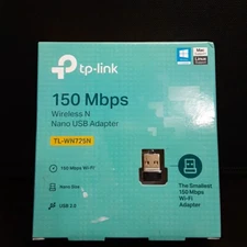 TP-Link TL-WN725N N150 150Mbps Wireless Nano USB 2.0 WiFi Network Adapter Dongle
