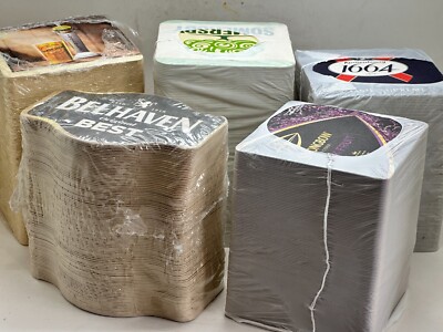 VERSCHIEDENE VERSIEGELTE PACKUNGEN KNEIPE BIERDECKEL - GETRÄNKE BIERMATTEN UNTERSETZER
