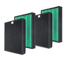 4x Smoke Remover Filters for Coway Airmega Max 2 Air Purifier 300/300S #3111635