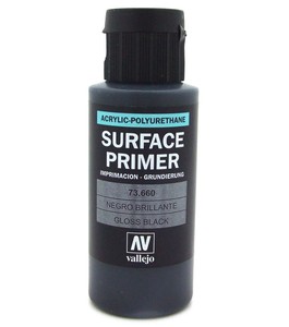 vallejo 60ml primer metal gloss acrylics acrylic based paint water
