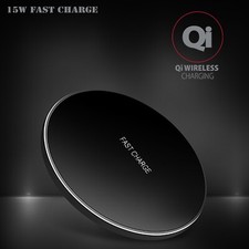 Fast 15W Wireless Charger Quick LED Charging Pad For Samsung Galaxy S26 FE 2026