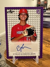 ETHAN SCHIEFELBEIN 2023 LEAF PERFECT GAME ALL AMERICAN CLASSIC RC AUTO #1/1 🔥📈