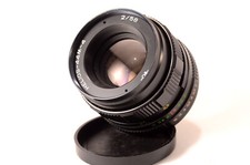HELIOS 44M-4 Serviced   INFINITY 2/58mm Portrait Soviet M42 SLR Lens Zenit EXC 