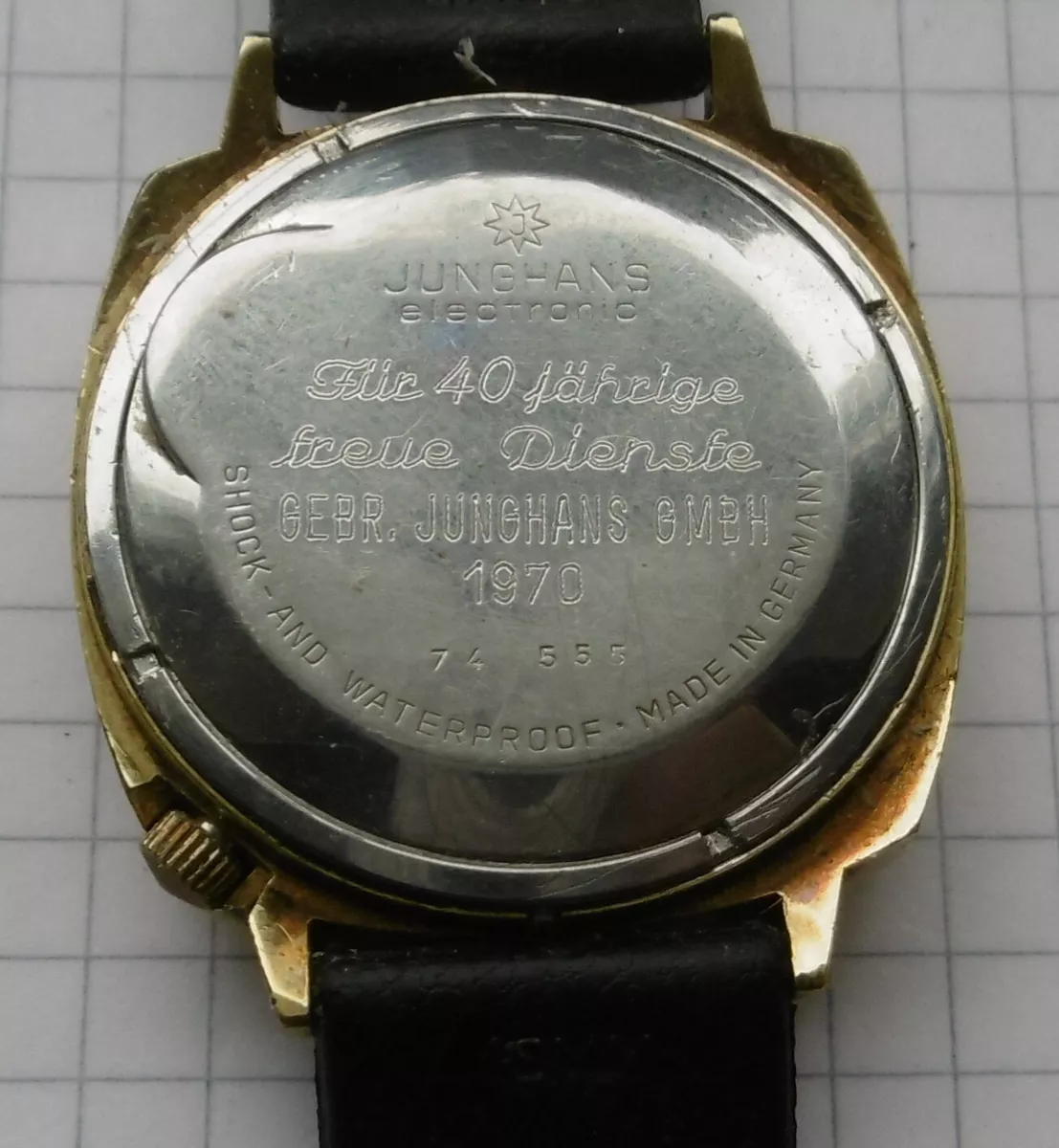 Der Schnee ist 100 Jahre Widerstand junghans uhren 1970 Hausarbeit