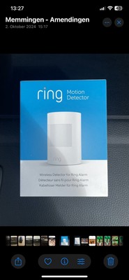 5 x Ring Motion Detector Bewegungsmelder Wireless Alarm Überwachung Security