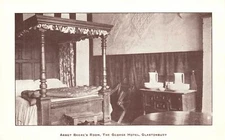 Somerset England, Abbot Beere's Room George Hotel Glastonbury Vintage Postcard