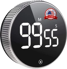 temporizador de cocina digital magnetico facil de usar cronometro silencioso