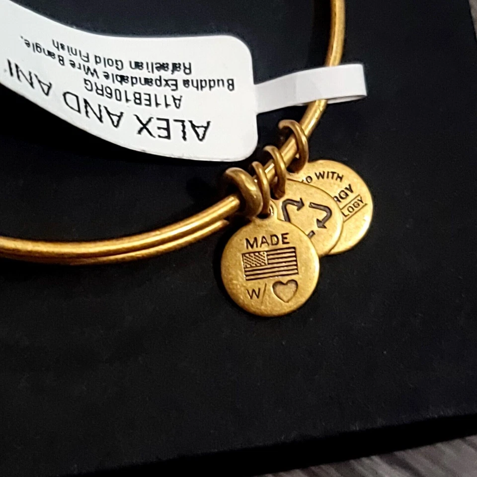Pulsera Alex And Ani Buda Charm Foto 4 de 4
