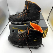 Thorogood Crosstrex 804-6296 Unisex 8.5/W10.5 Black Orange Waterproof Work Boot