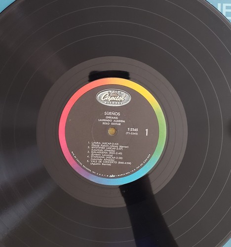 Laurindo Almeida "Sueños (Dreams)" Vinyl Record LP - Picture 3 of 4