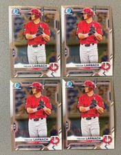 4x Lot 2021 Bowman Chrome Prospects Baseball #BCP-80 Trevor Larnach Base Twins