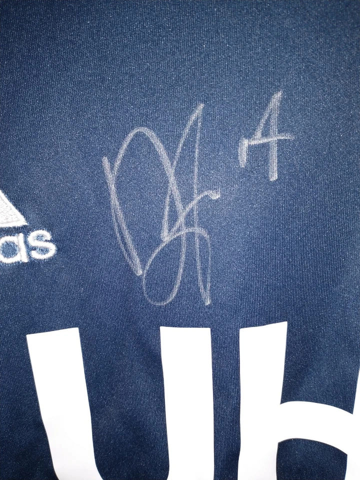 Adidas New England Revolution Jersey Authentic Diego Fagundez Autographed Medium - Image 3 of 4