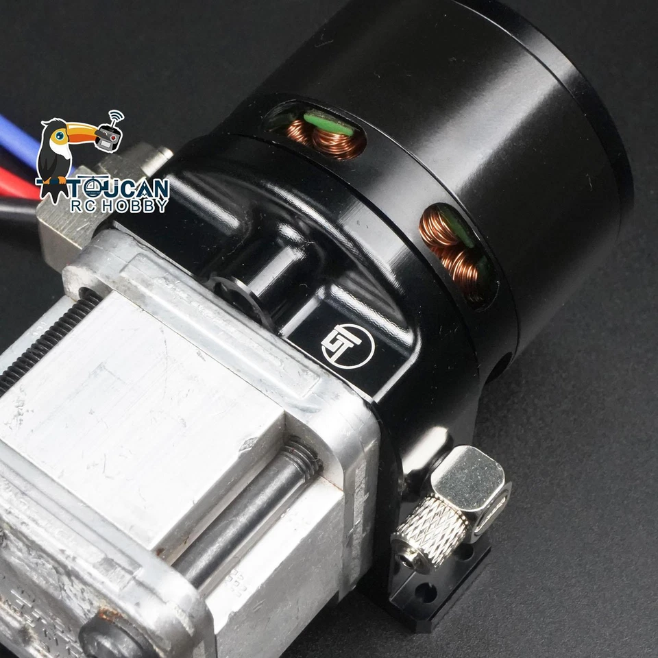 Brushless Motor Hydraulic Pump 5048 for 1/14 1/12 RC Truck Excavator Model Parts - Image 4 of 4