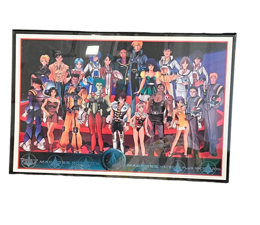Super Dimension Fortress Macross 20th poster | eBay