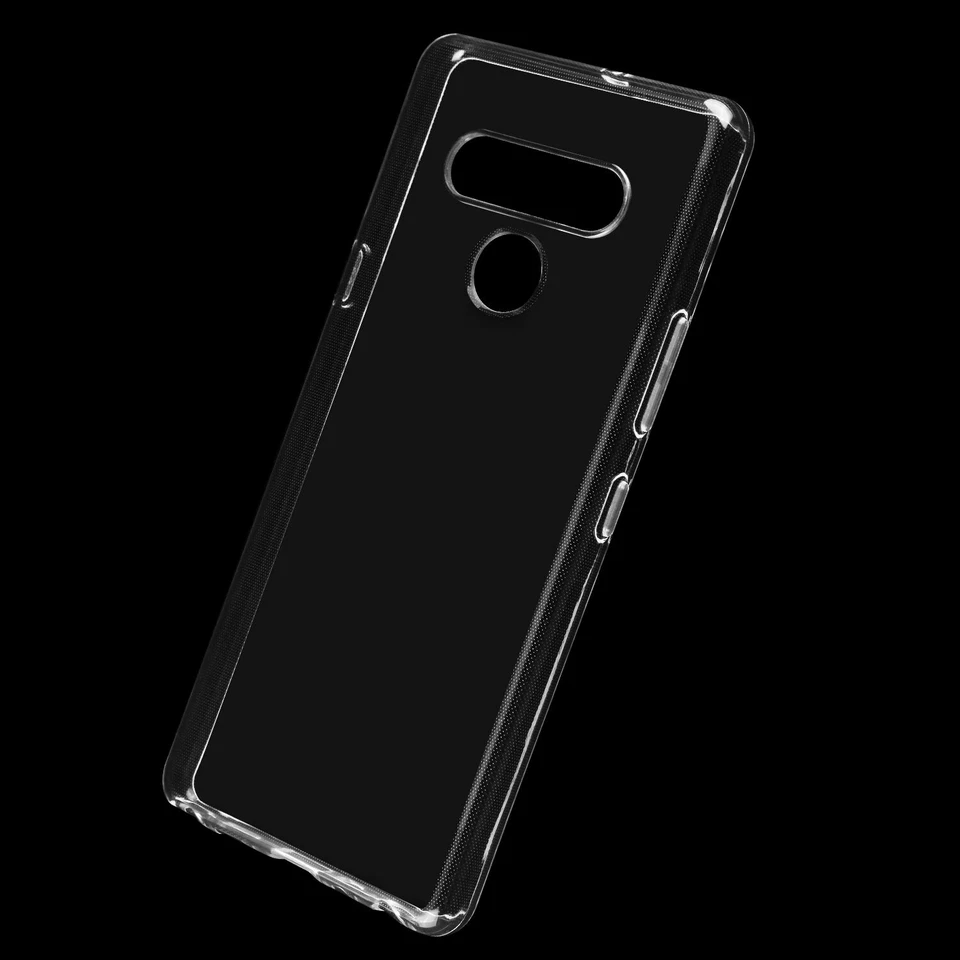 For LG Stylo 6 Transparent Clear Case Cover Thin Hybrid Silicone Gel TPU Rubber - Image 2 of 4
