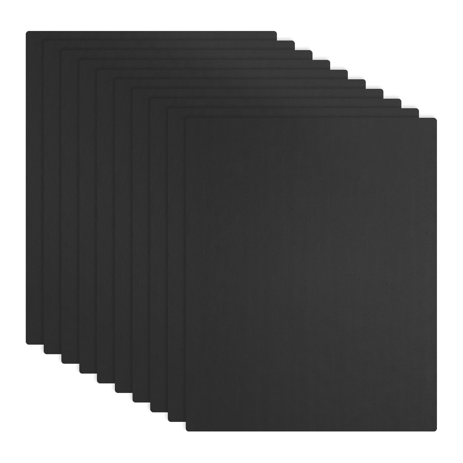 10 PCS Black Foam Board 16x20 Inch, 1/8 Inch Thick Foam Poster Board