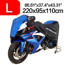 Large Waterproof Motorcycle Motorbike Cover Rain Storage Protector UV Storage