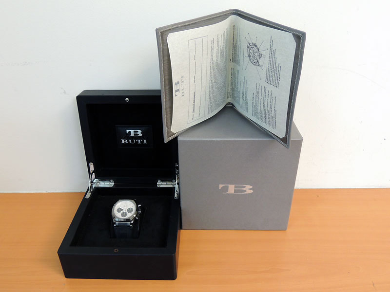 Buti Yanick II TNETO4 Chronograph Blackened Titanium Buti Yanick II TNETO4 Chronograph Blackened Titanium
