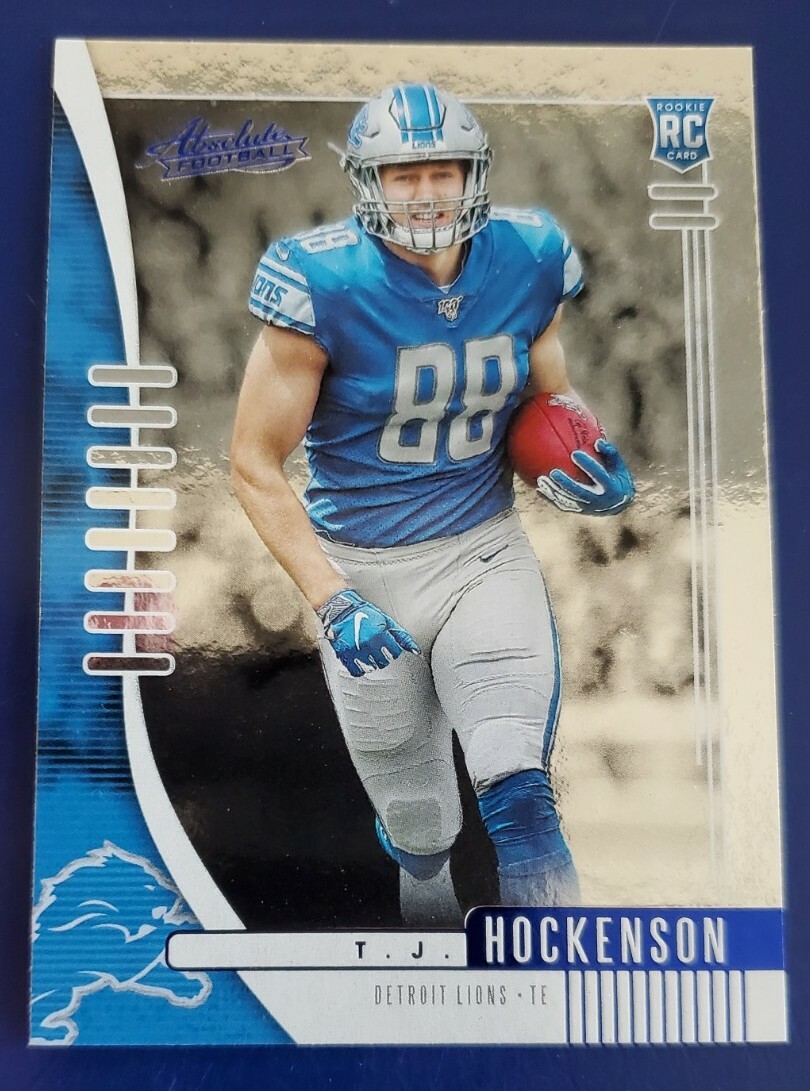 2019 Panini Absolute T.J. Hockenson Detroit Lions #137 RC