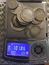 CANADA 1902-1963 50C 25C 10C 90%-50 WW2 TONED COIN 101.86 GRAM 3.5 OZ SILVER Lot