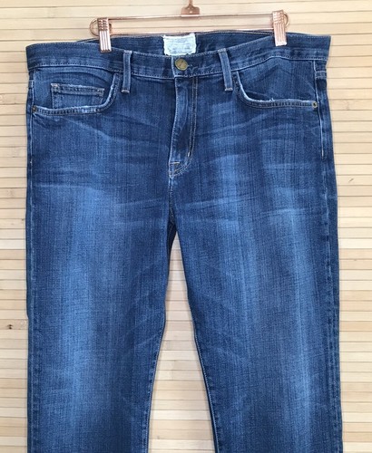 Current Elliott The Boyfriend Jeans Super Loved cropped crop Size 30 34x26 - Picture 2 of 6