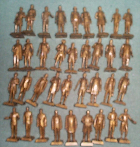Marx Toy Co Gold President 36 Figures 1960