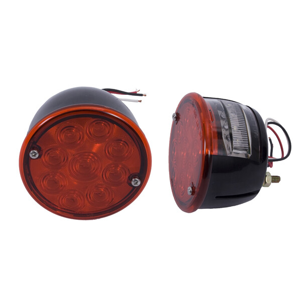 Feux arrières LED 12v pour Jeep CJ3B et CJ5 : finis les faux contacts de masse