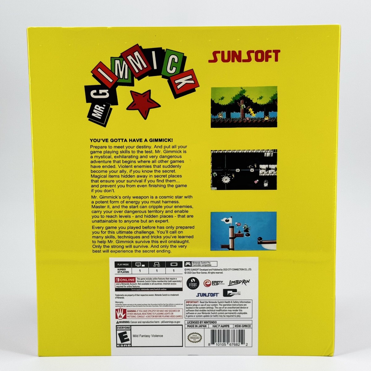 □NSソフト 未開封 Gimmick！ Special Edition Gimmick! Special Edition (Nintendo Switch) – Clear River