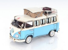 1950 Volkswagen Type 2 Kombi Camper VW Bus Metal Car Model 12" Automotive Decor