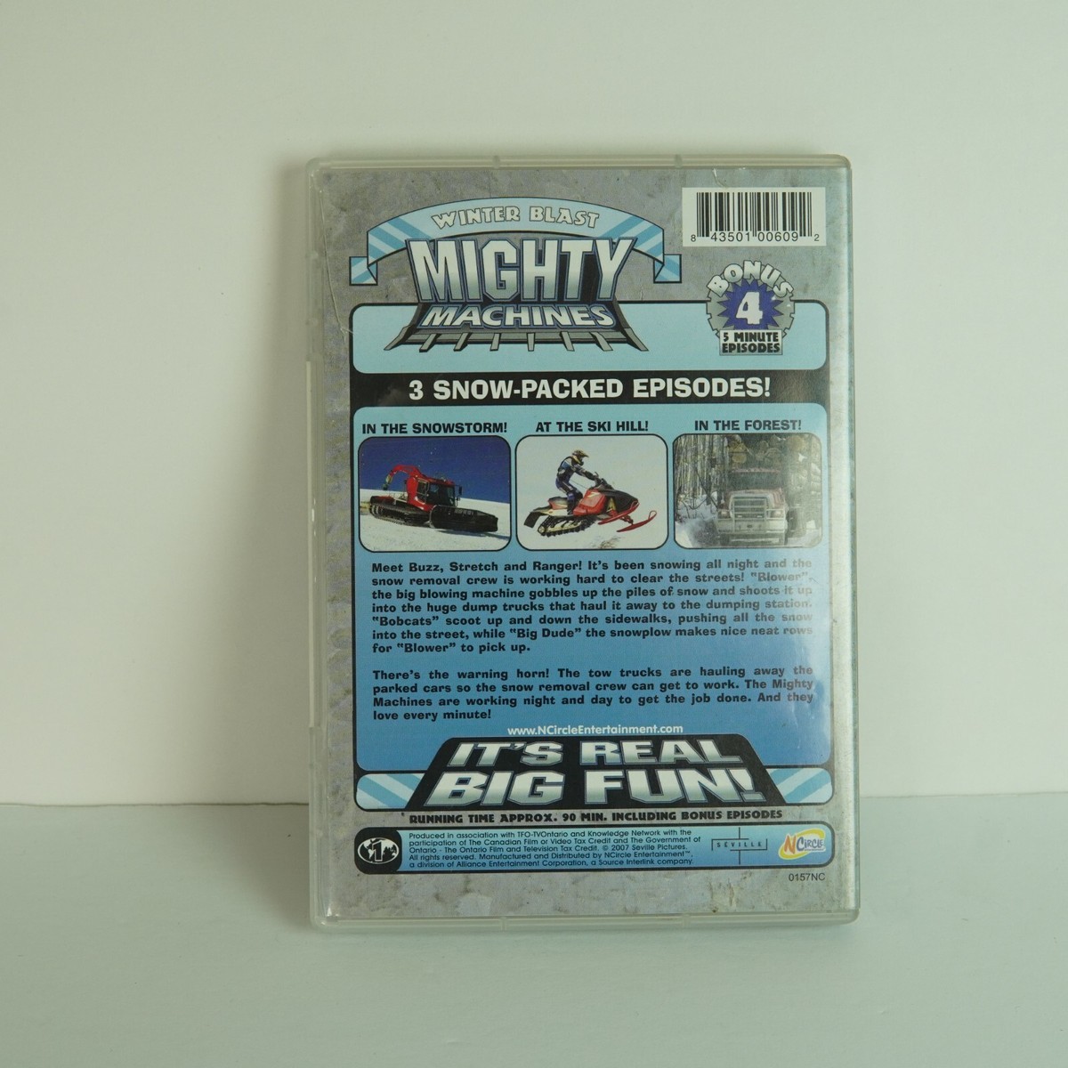 Winter Blast Mighty Machines NCircle Entertainment Kids
