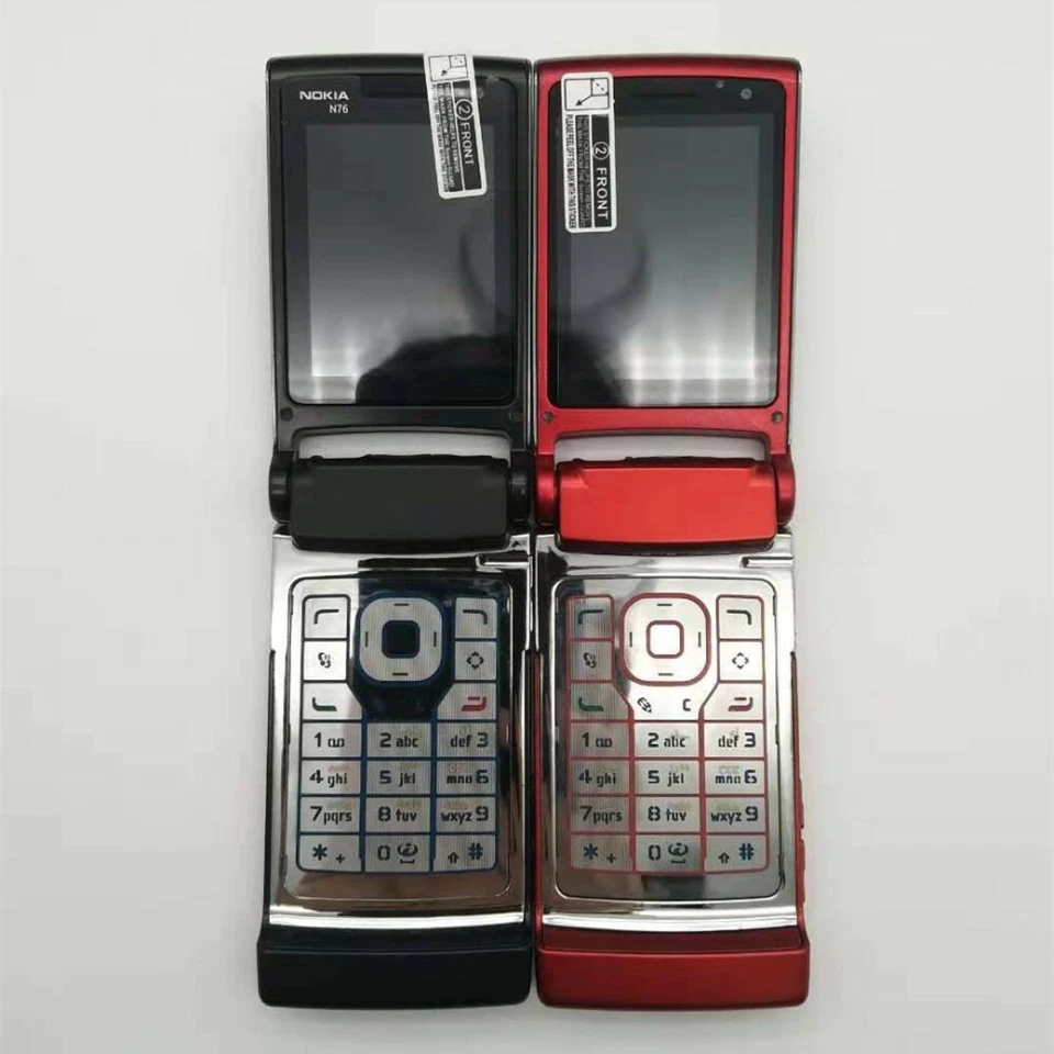 Original Nokia N76 Unlocked Mobile Phone 3G JAVA 2MP Bluetooth FM Flip Phone - Image 4 of 4