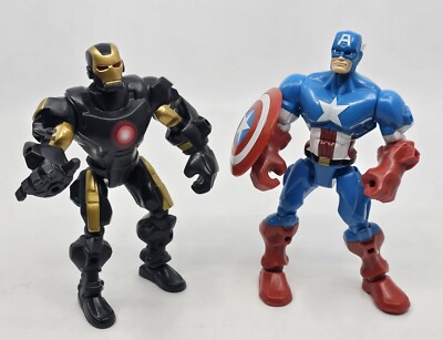Marvel Super Hero Mashers Captain America + Iron Man