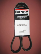 BANDO Serpentine Belt 6PK1174 Made in the USA 462K6