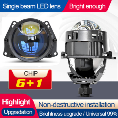 3.0'' Laser Hyperboloid Bi LED Projector Lens Headlights H4 9005 9006 Retrofit