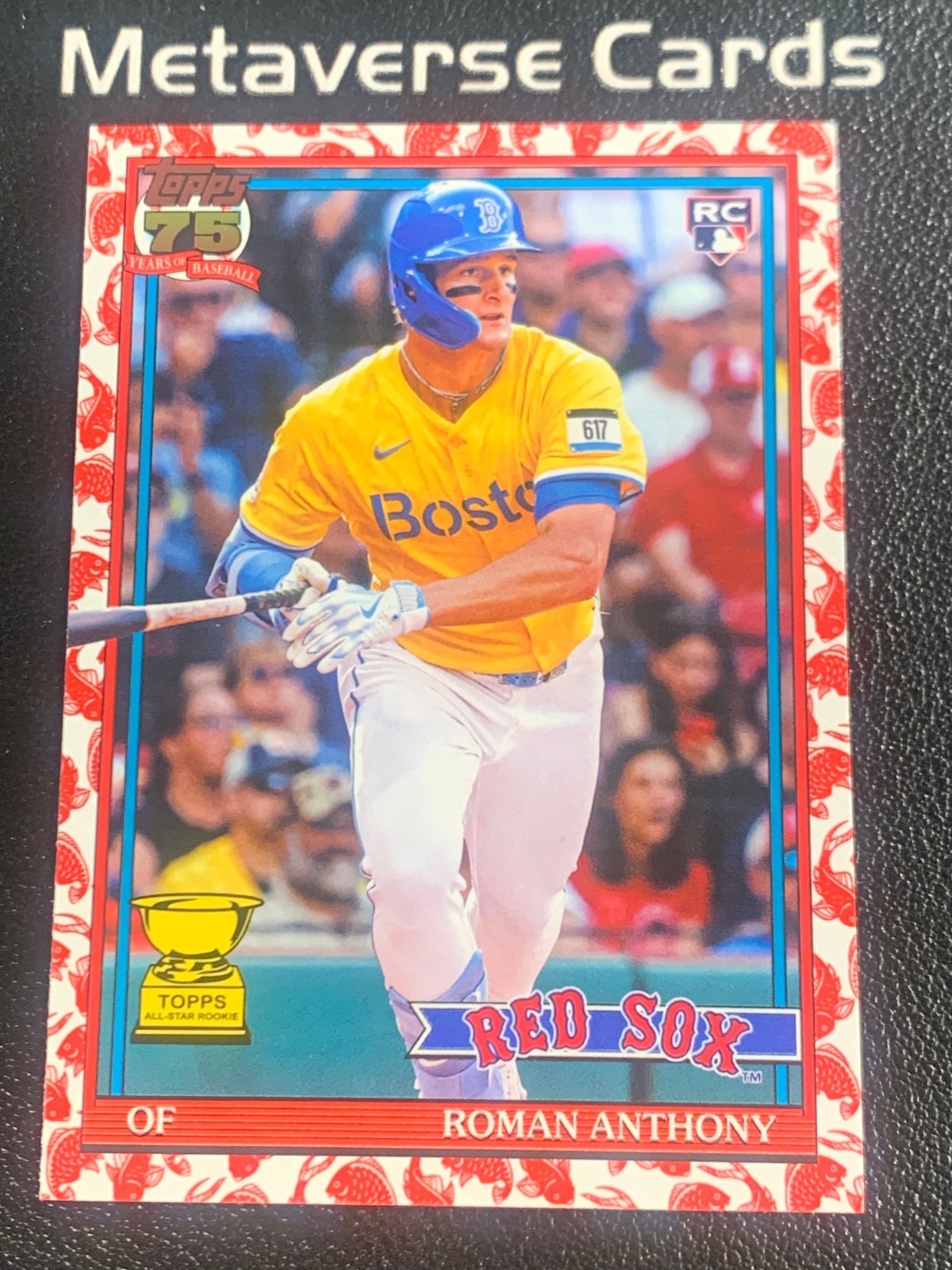 2026 Topps Series 1 Japan Edition 1991 Roman Anthony RC Koi Fish Parallel