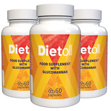 Dietoll - 180 Kapseln (3x 60 Kapseln), 3er Pa...