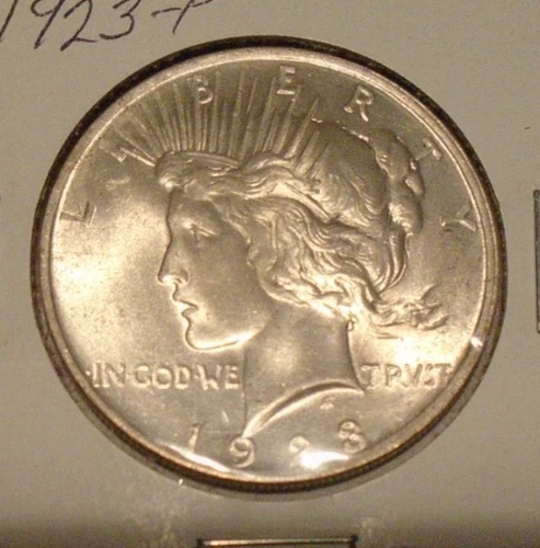 1923 P Peace Dollar BU