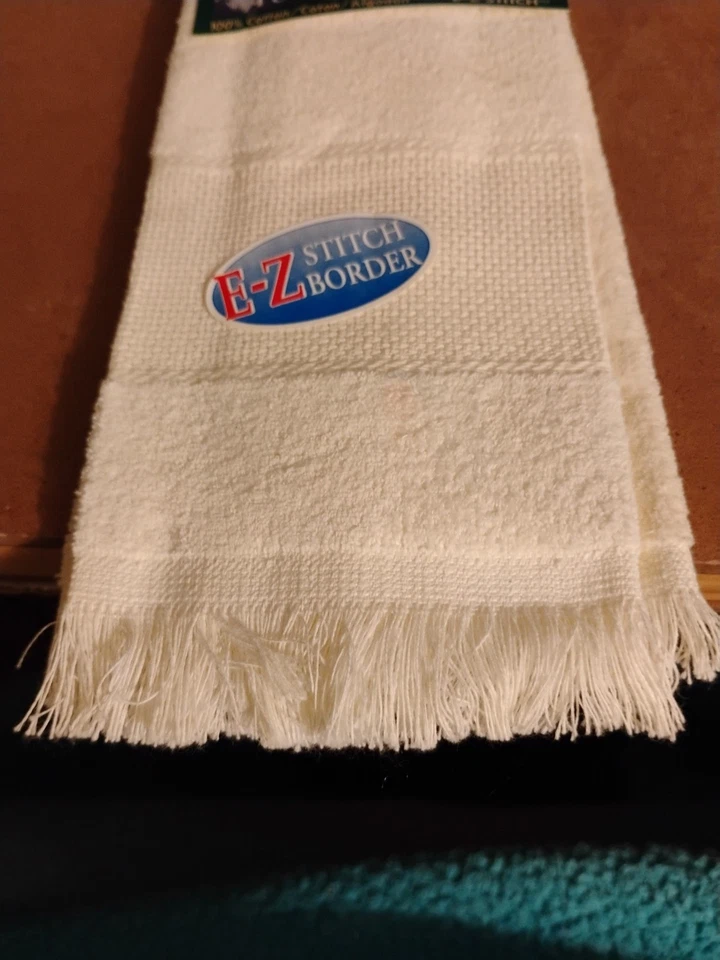 Charles Craft十字绣毛巾14 Count Aida-100%纯棉Ecru — 第 4/4 张图片